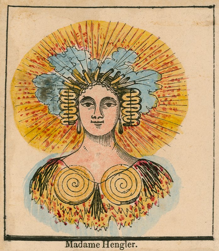 Madame Hengler, Jardines de Vauxhall, Londres de English School