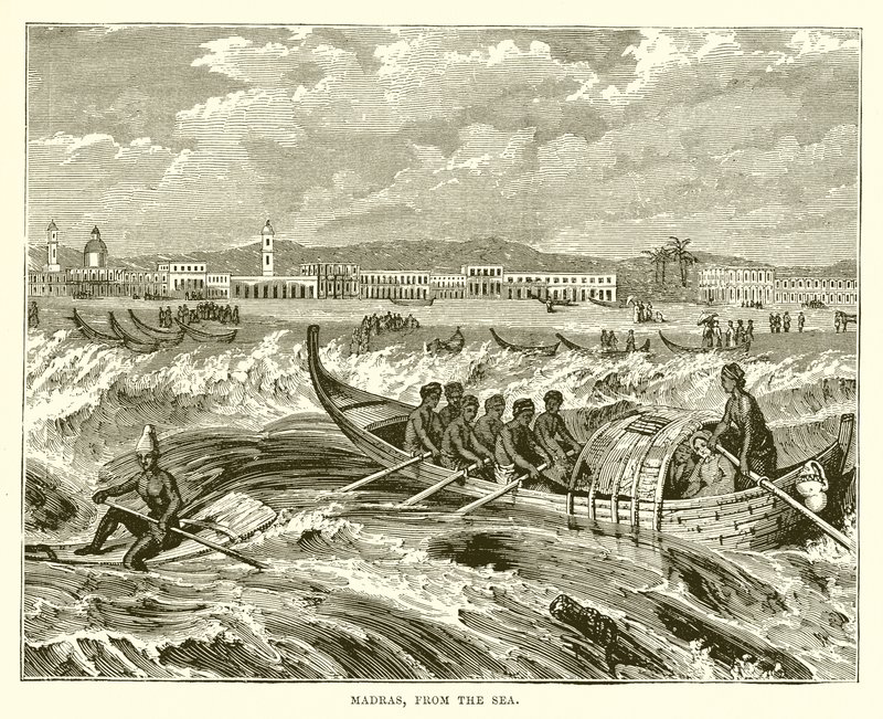 Madrás, desde el mar de English School