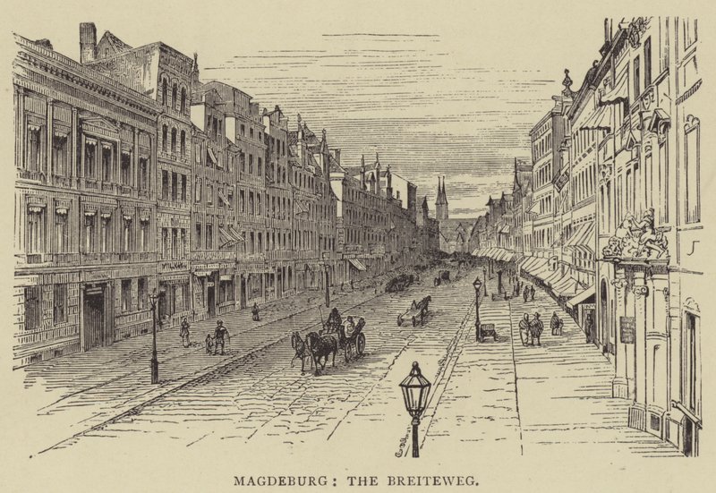 Magdeburgo, El Breiteweg de English School