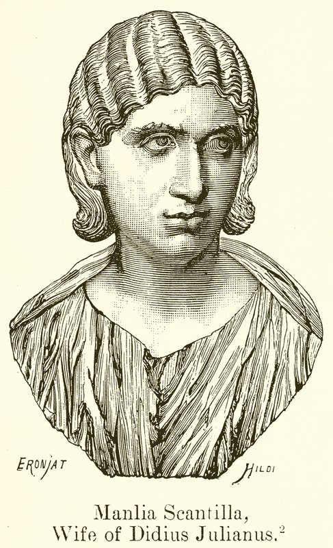Manlia Scantilla, Esposa de Didio Juliano de English School