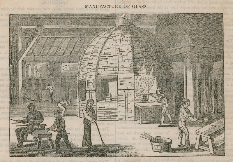 Fabricación de vidrio de English School
