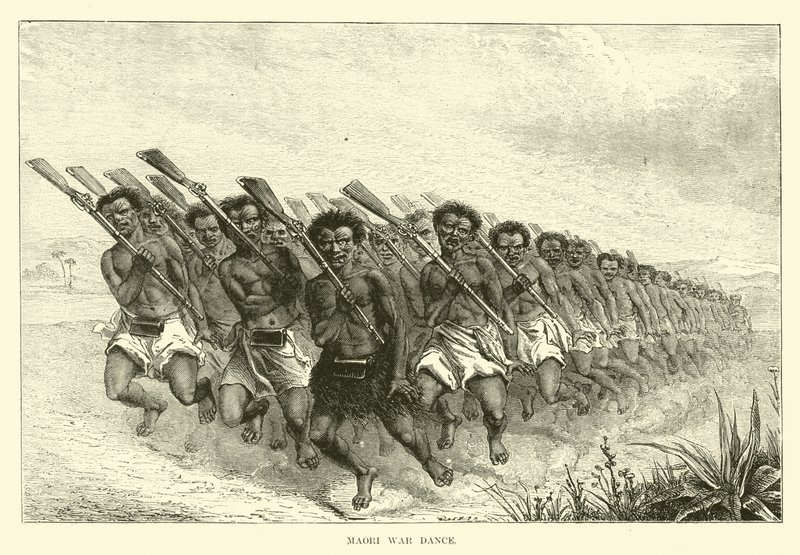 Danza de guerra maorí de English School