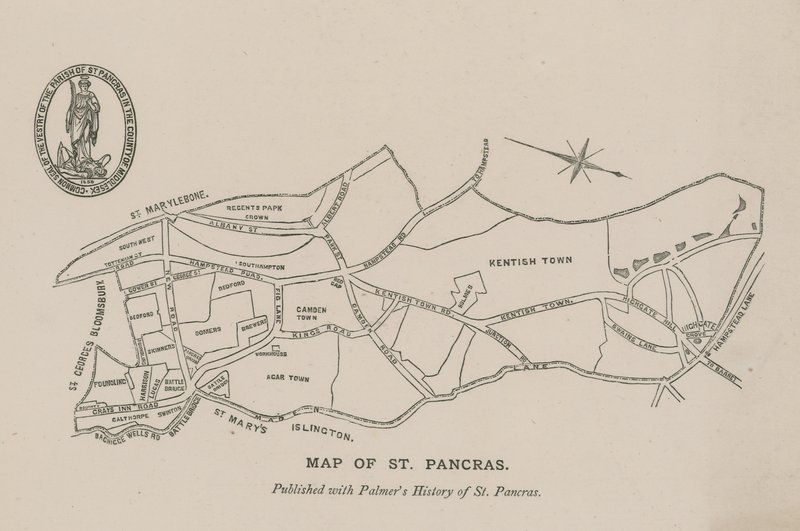 Mapa de San Pancracio de English School