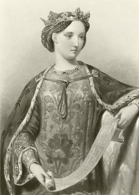 Margarita de Francia, reina del rey Eduardo I de English School