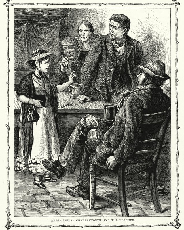 Maria Louisa Charlesworth y el cazador furtivo de English School