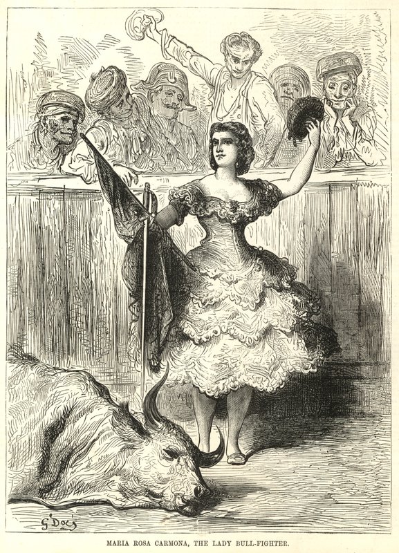Maria Rosa Carmona, la torera de English School