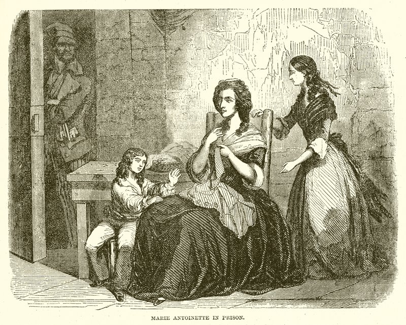 María Antonieta en prisión de English School
