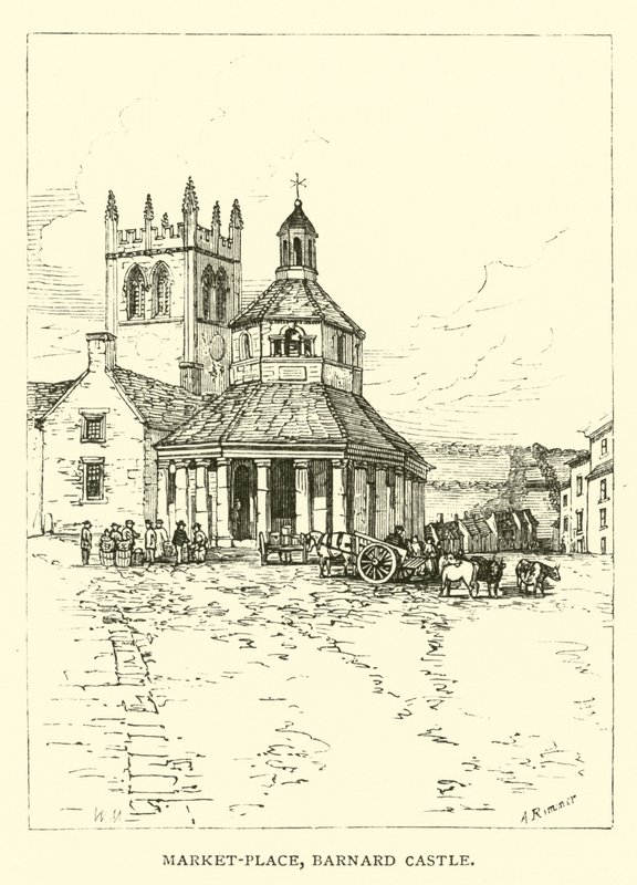 Plaza del Mercado, Barnard Castle de English School