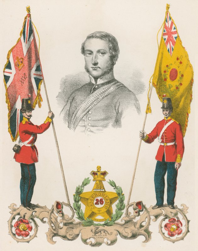 Marqués de Dalhousie, último coronel de los 26º Cameronians de English School