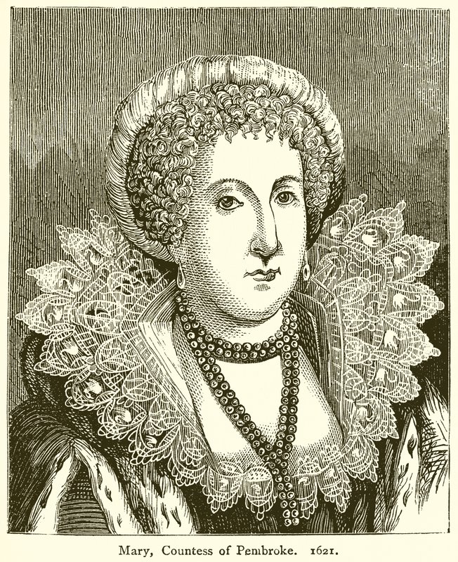María, Condesa de Pembroke. 1621 de English School
