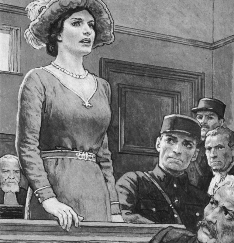 Mata Hari, en juicio de English School