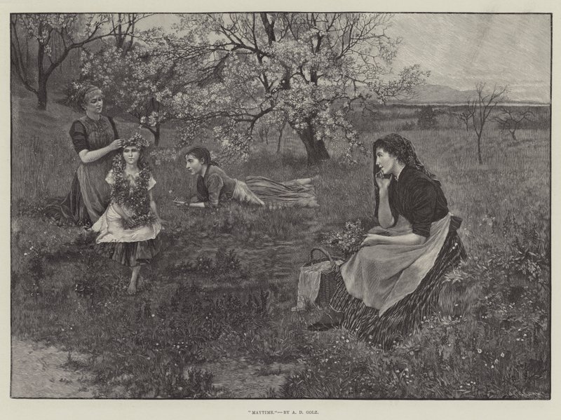 Tiempo de Mayo (grabado) de English School