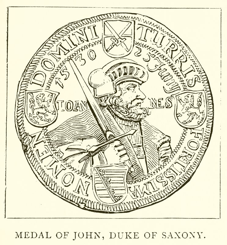 Medalla de Juan, Duque de Sajonia de English School