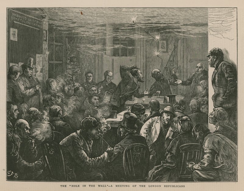 Reunión de los republicanos de Londres de English School
