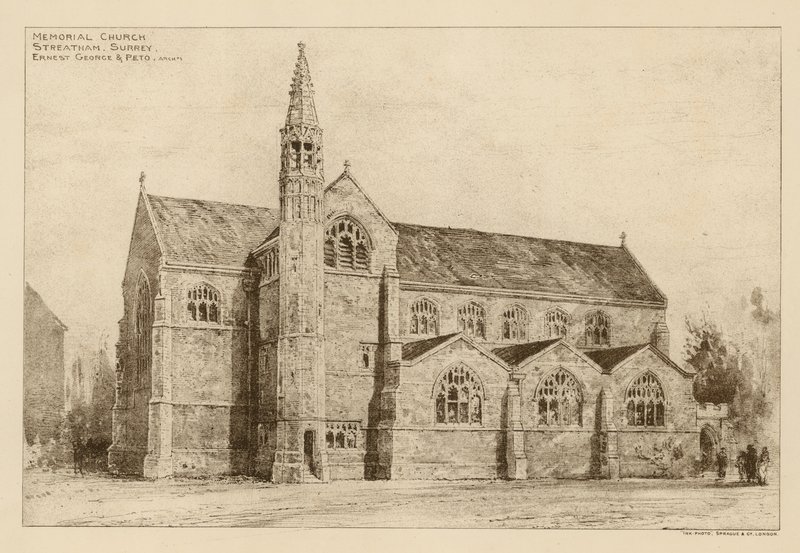 Iglesia Memorial en Streatham de English School