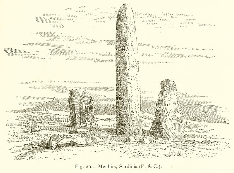 Menhires, Cerdeña de English School