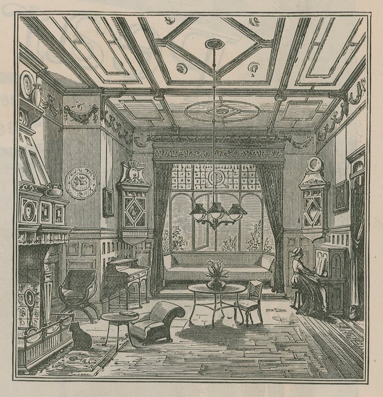 Muebles de Messrs Howard and Sons de English School