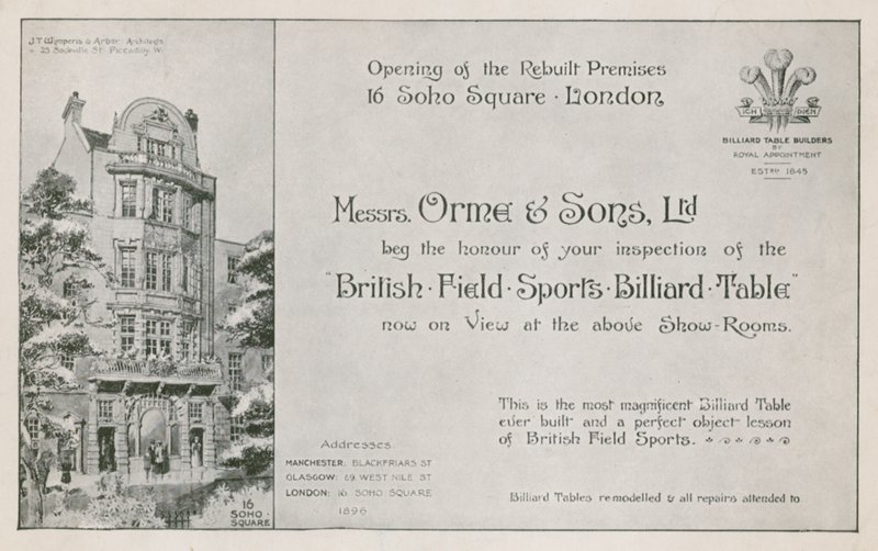Messrs Orme & Sons de English School