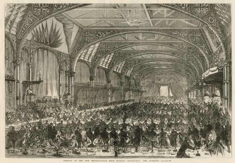 Mercado de Carne Metropolitano, Smithfield de English School