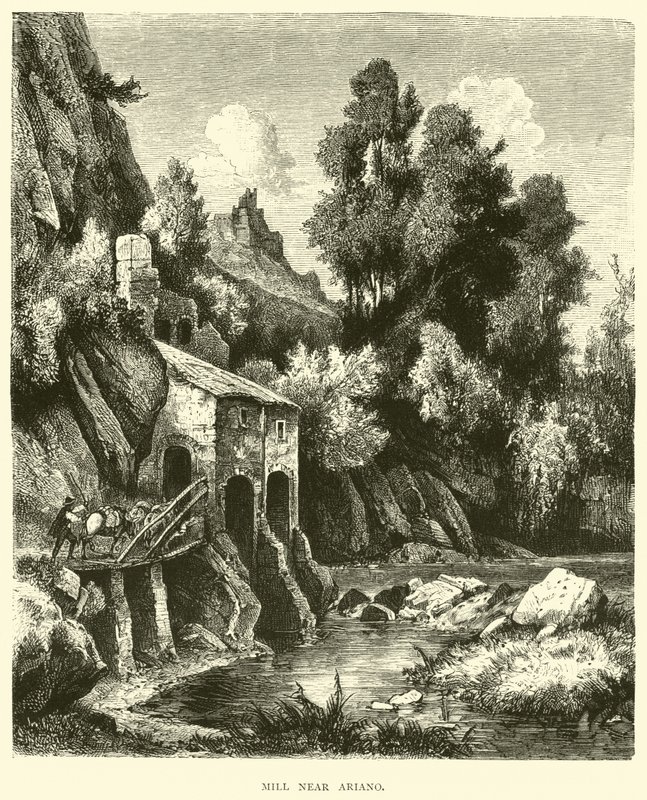 Molino cerca de Ariano de English School