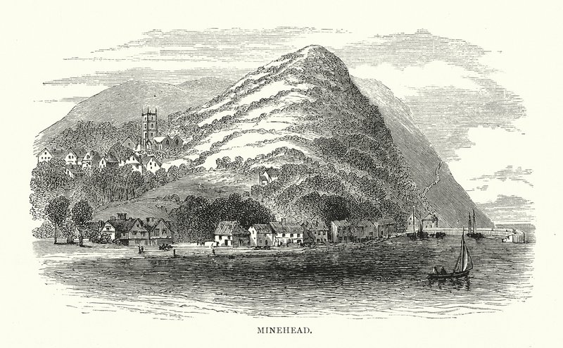 Minehead (grabado) de English School