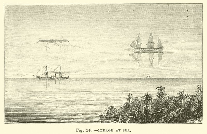 Espejismo en el mar de English School