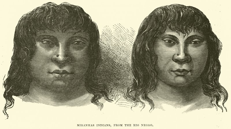 Indios Miranhas, del Río Negro de English School