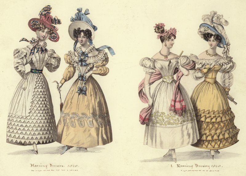 Moda del Miroir de la Mode de English School