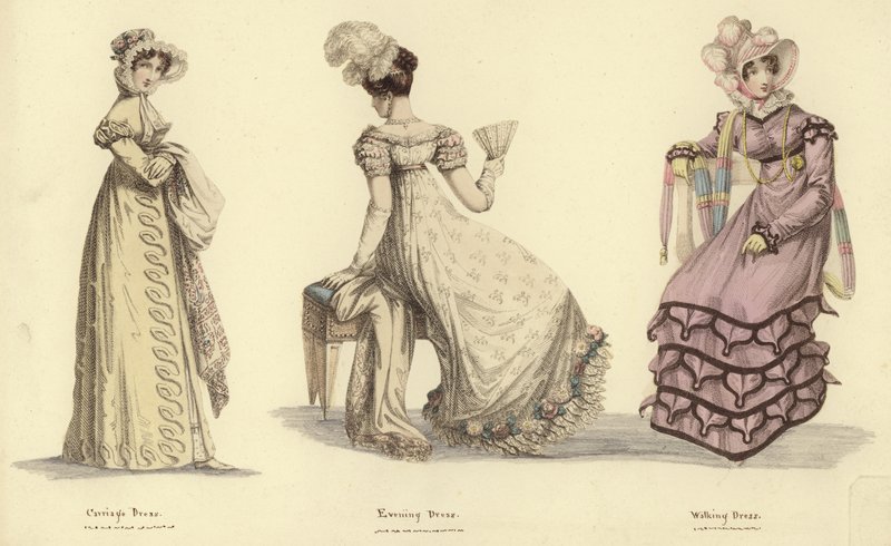 Moda del Miroir de la Mode de English School