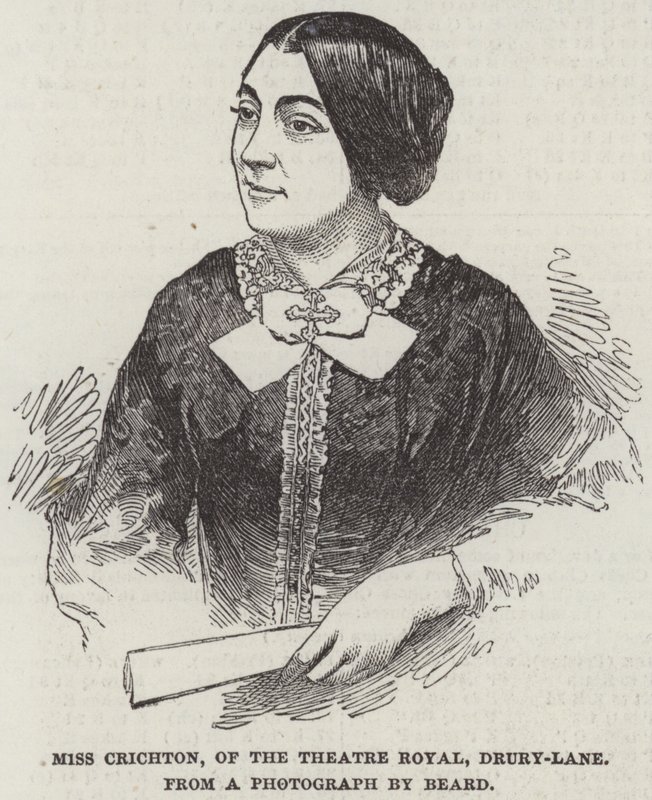 Miss Crichton del Teatro Real, Drury-Lane de English School