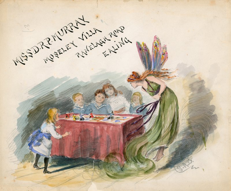 Miss D R P Murray, Moseley Villa, Ranelagh Road, Ealing, Londres de English School