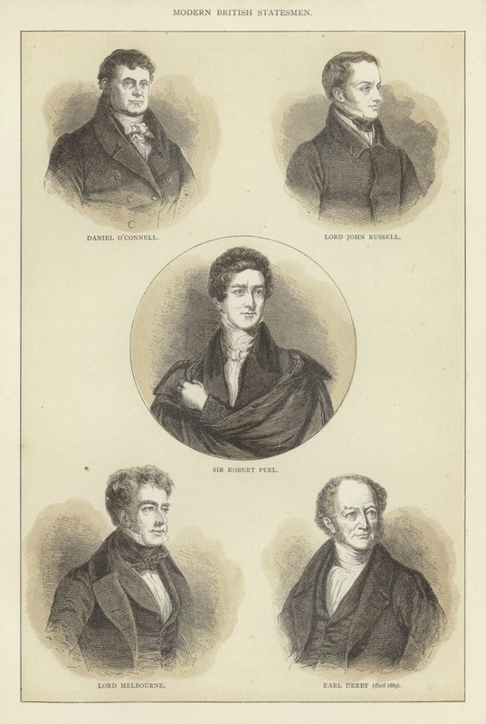 Estadistas británicos modernos de English School