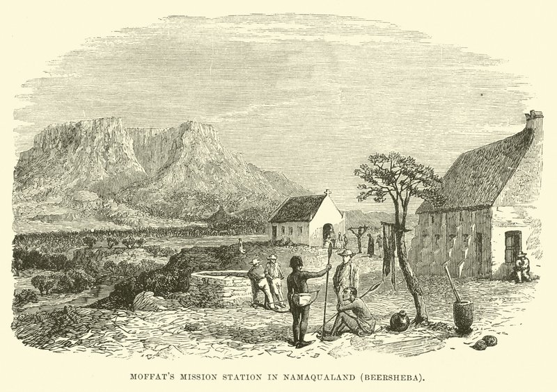 Estación misionera de Moffat en Namaqualand, Beersheba de English School