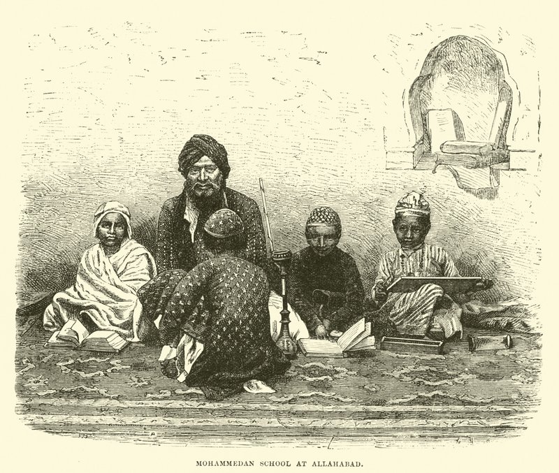 Escuela musulmana en Allahabad de English School