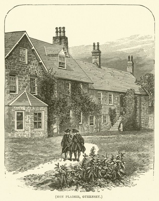 Mon Plaiser, Guernsey (grabado) de English School