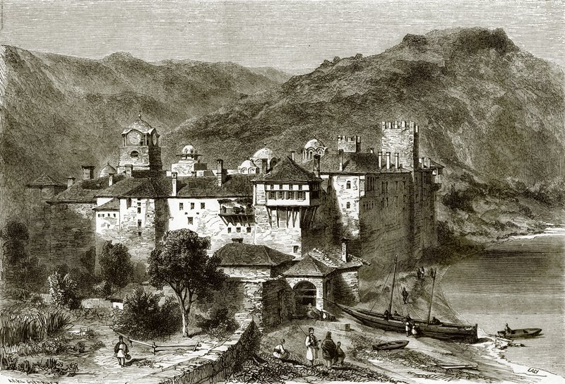 Monasterio de Sphigmenou de English School