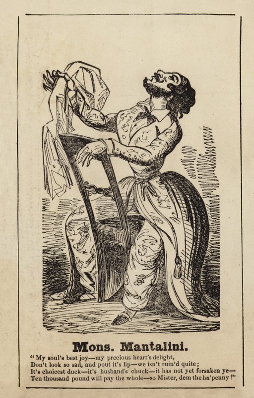 Monsieur Mantalini de Nicholas Nickleby de English School
