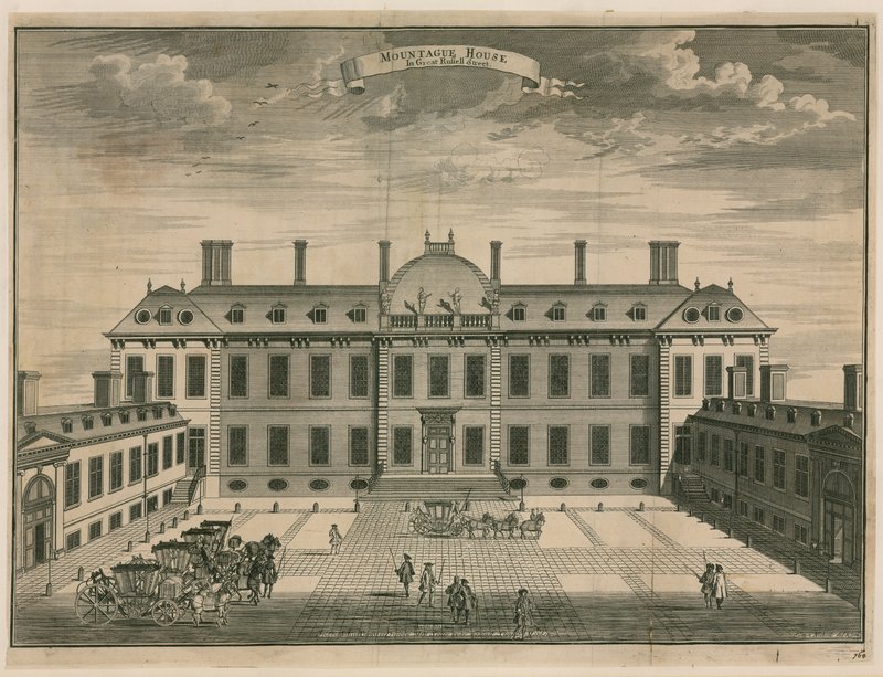 Montague House en Great Russell Street de English School