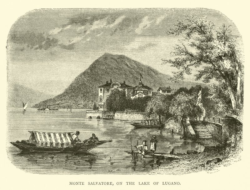 Monte Salvatore, en el lago de Lugano de English School
