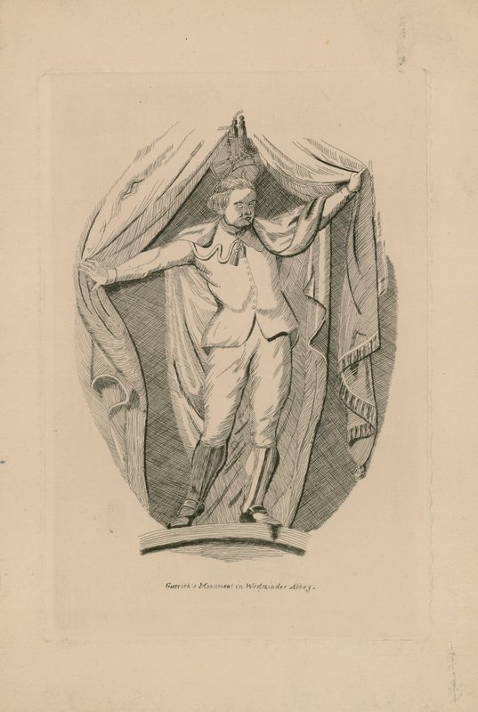 Monumento a David Garrick de English School