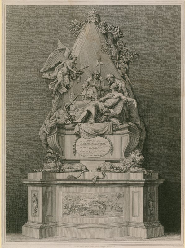 Monumento al Mayor General James Wolfe de English School