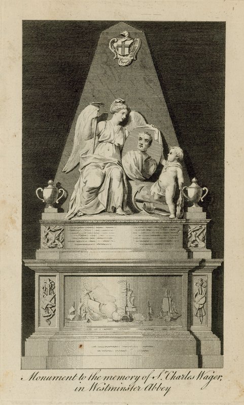 Monumento a la memoria de Charles Wager de English School