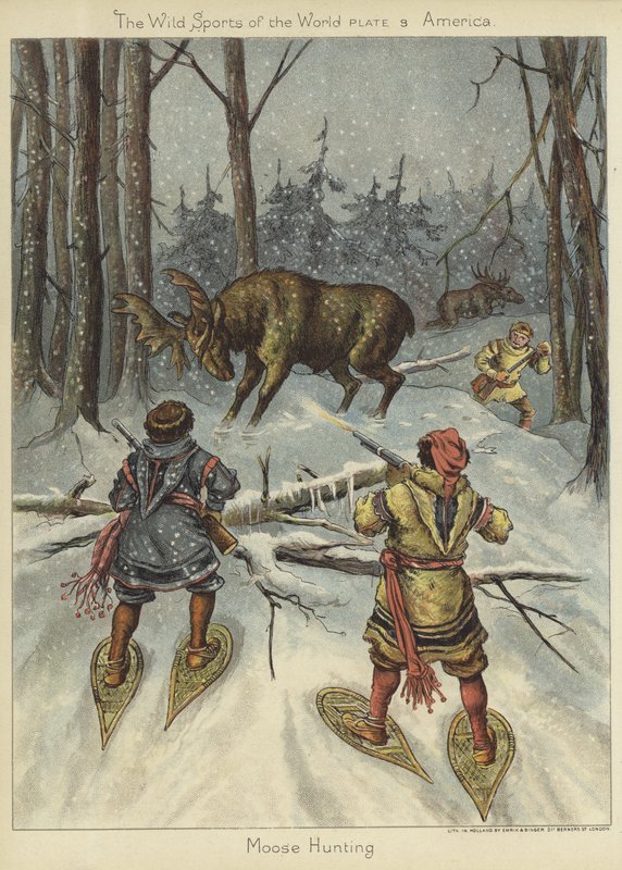 Caza de alces de English School