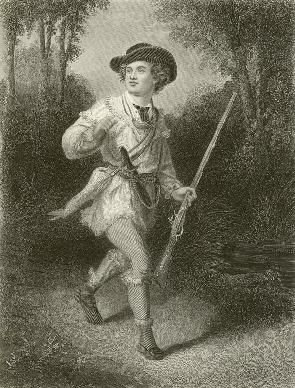 Rifleman de Morgan, sur de English School