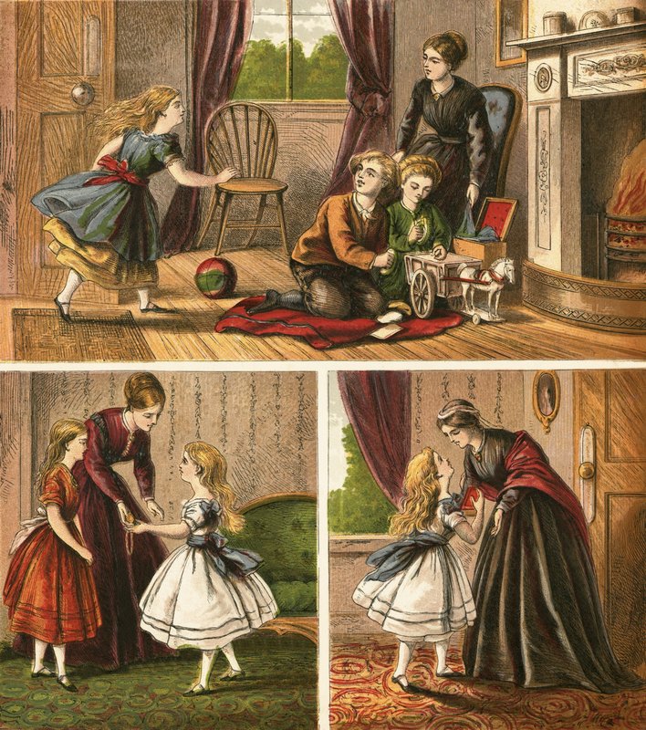 Madre e hijos de English School