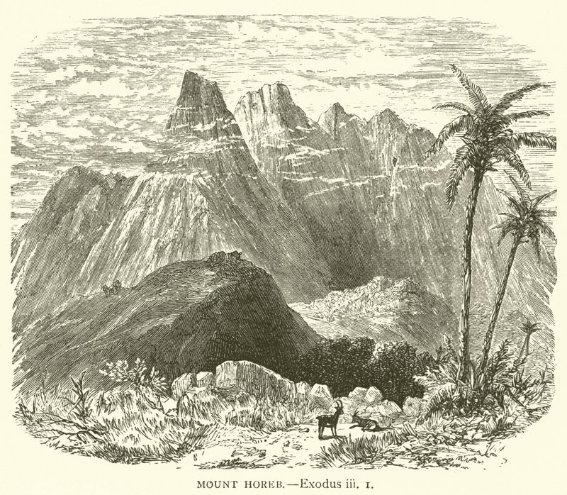 Monte Horeb, Éxodo, iii de English School