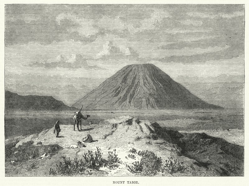 Monte Tabor (grabado) de English School
