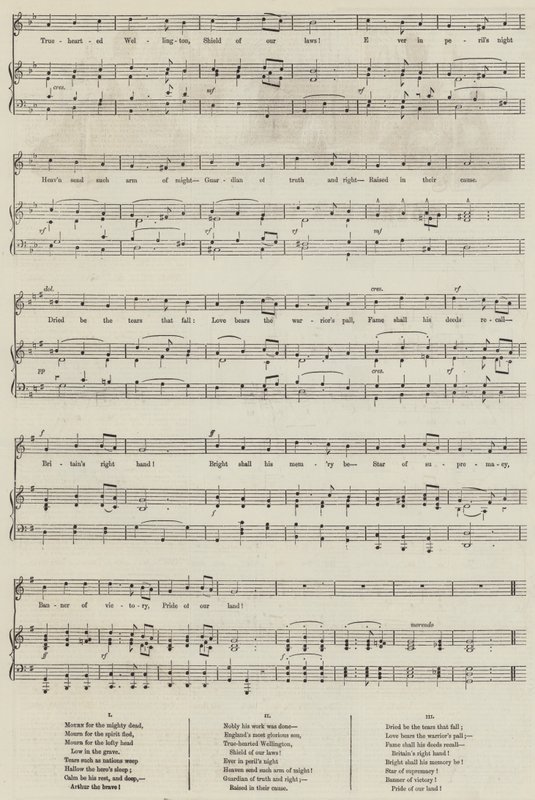 Llora por los grandes muertos (grabado) de English School