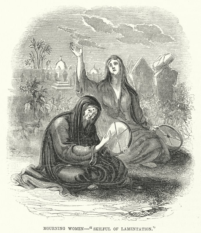 Mujeres de luto, "Hábiles en el lamento" de English School