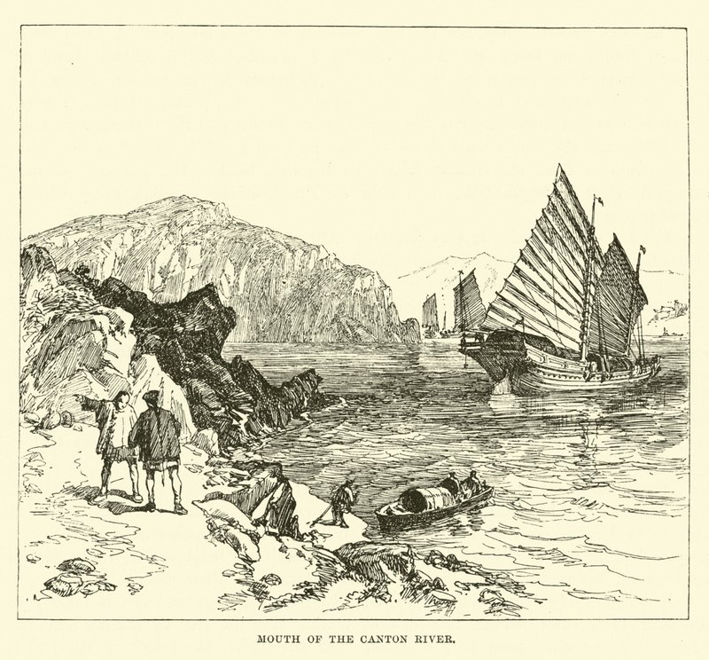 Desembocadura del río Cantón de English School